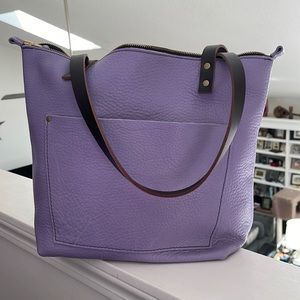 🦄 Wisteria Medium Zip Tote from Portland Leather Goods 🦄